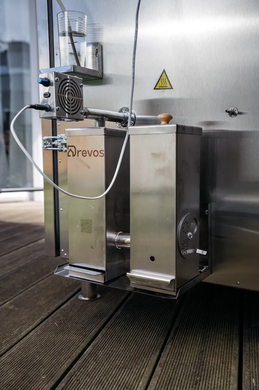 Generator dymu DREVOS Smoke Chamber 25 z chłodnicą i kolektorem kondensatu