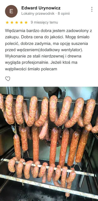 Opinia klienta DREVOS w Google: Edward Urynowicz, ocena 5 z 5 — zrzut ekranu